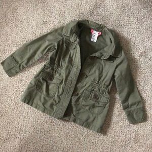 Carters 2T Green Utility Jacket